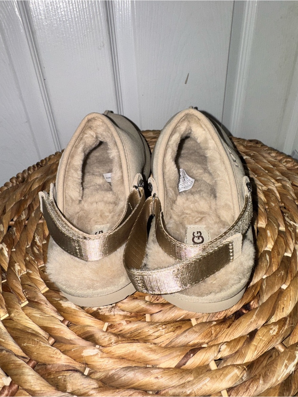 UGG Men's Slip-On Clog in Tan Suede - Picture 5 of 5